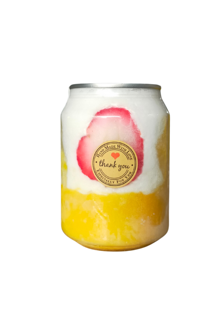 プリンアラモード缶