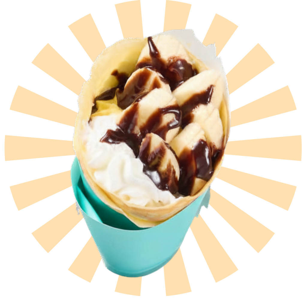 バナナチョコ生クリーム
