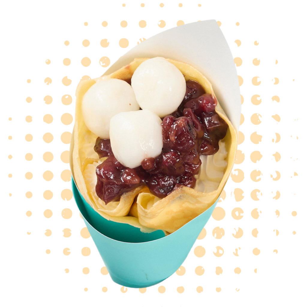 あずき白玉生クリーム