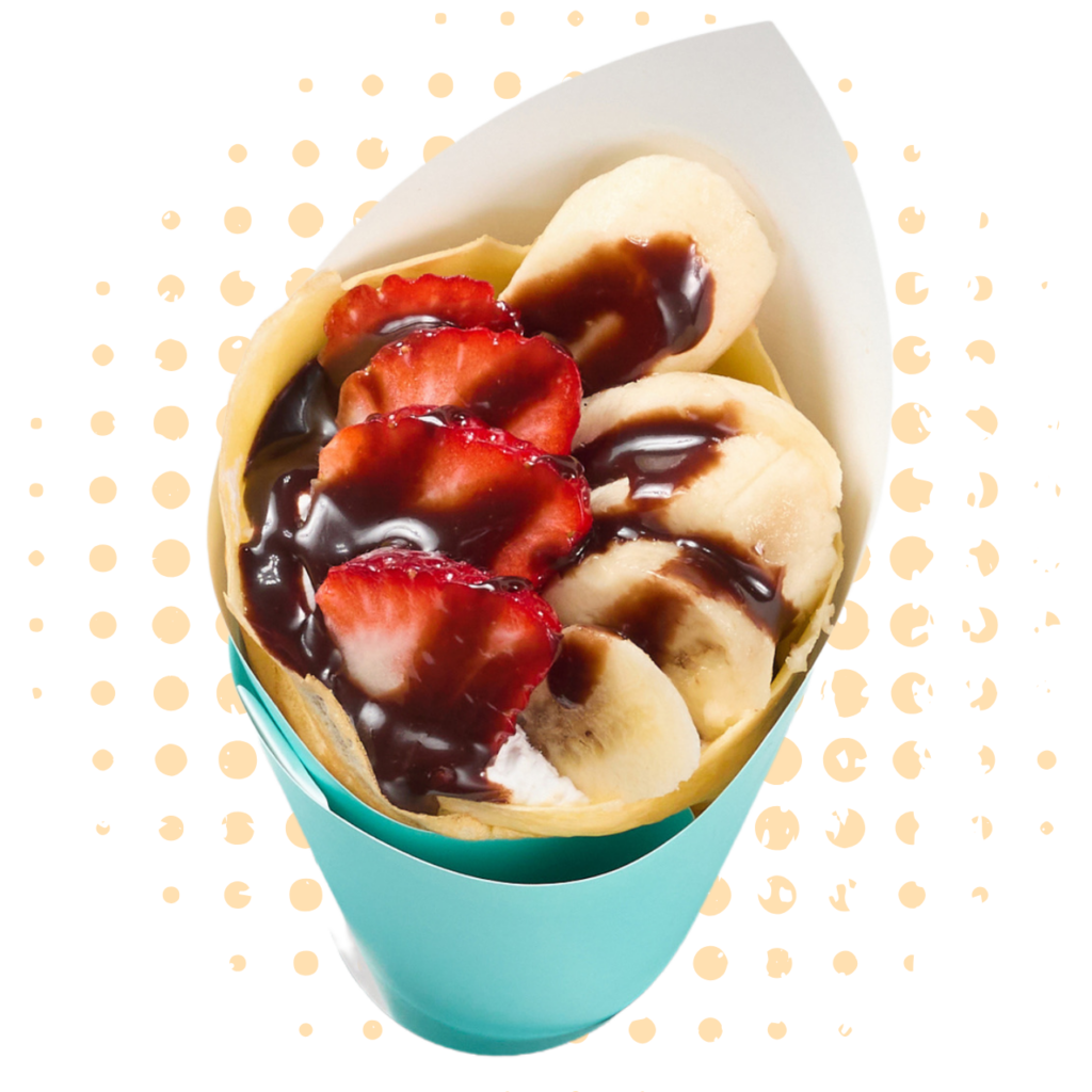 いちごバナナチョコカスタード生クリーム