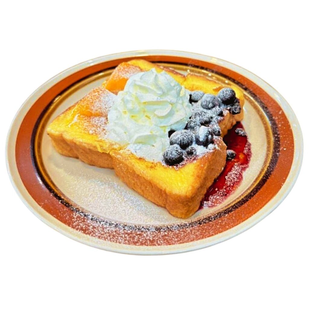 ブルーベリーフレンチトースト