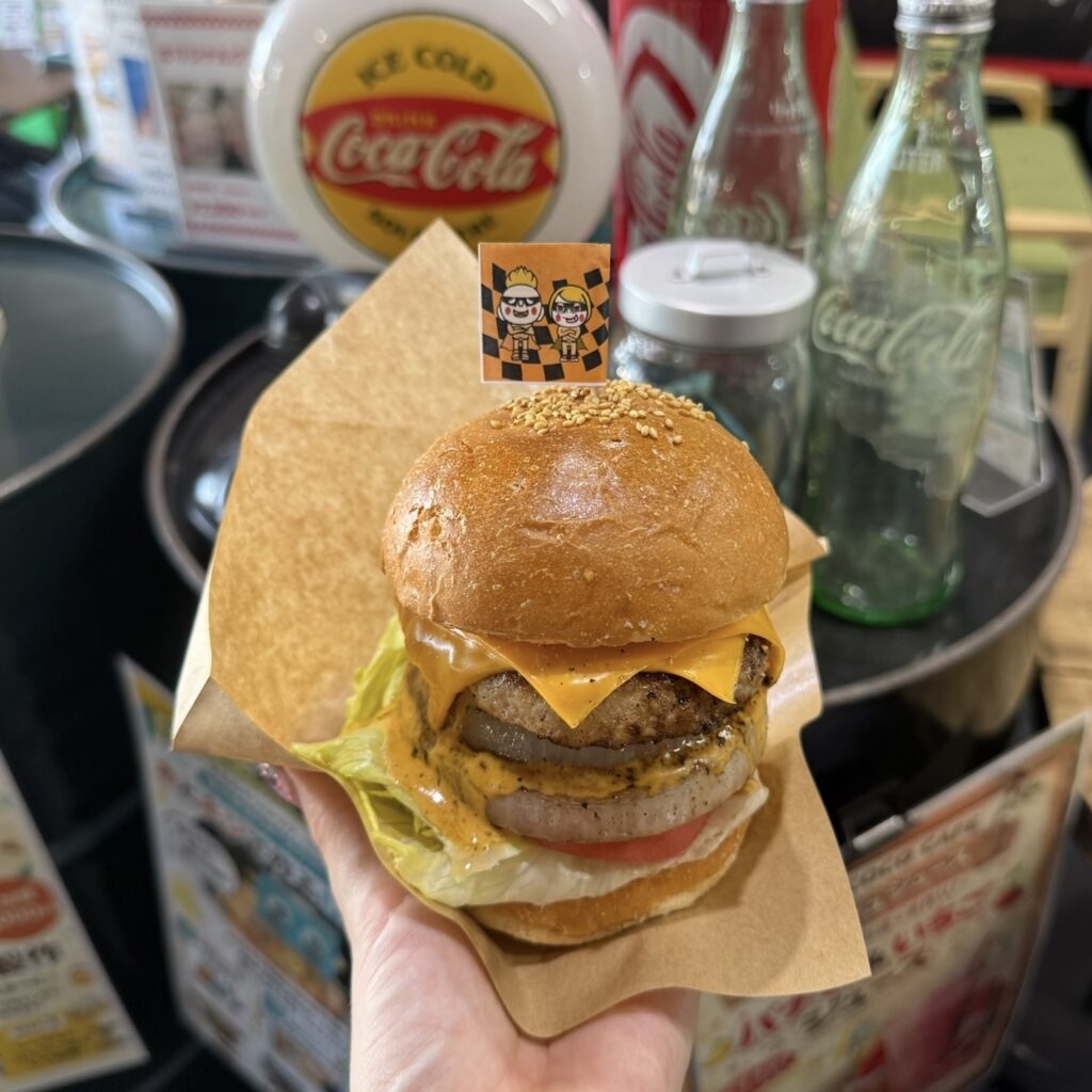 スクイーズチーズバーガー